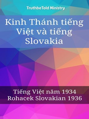 cover image of Kinh Thánh tiếng Việt và tiếng Slovakia